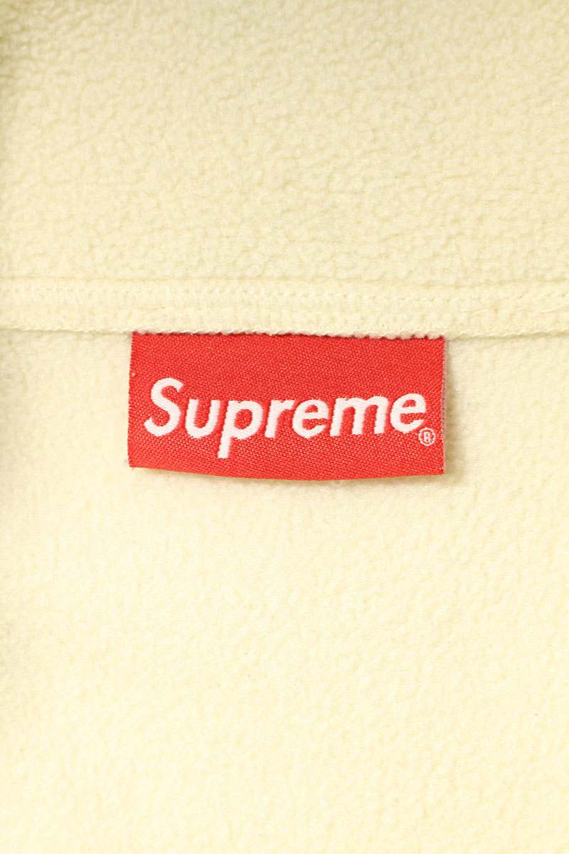 Supreme Polartec Half Zip Pullover Blouson White Size XL