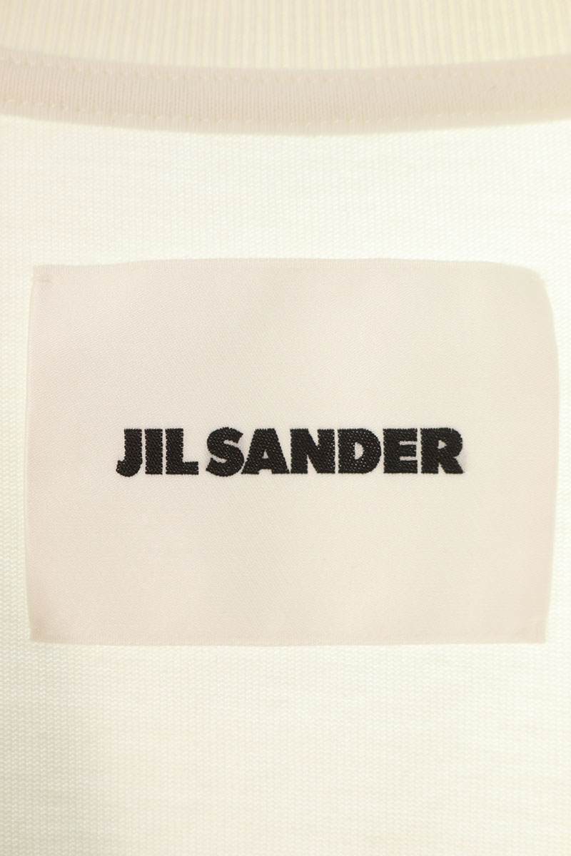 Jil Sander Cotton T-Shirt White Size L