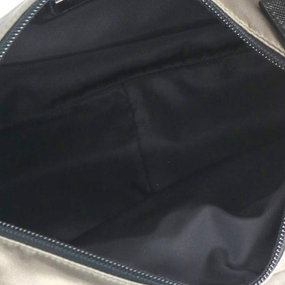 Prada Logo Shoulder Bag Green x Black