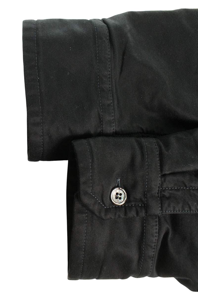 Maison Margiela 24AW Oversized Long Sleeve Shirt Black Size L