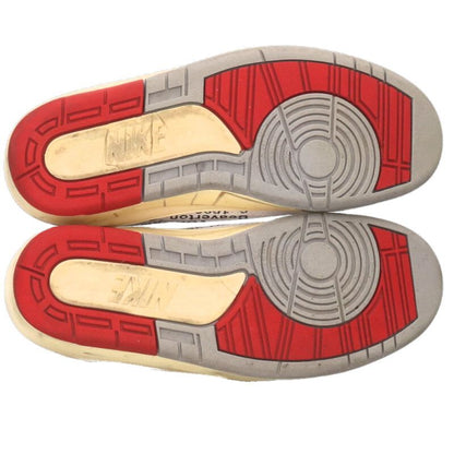 NIKE OFF-WHITE Sneakers Red x White Size 25cm