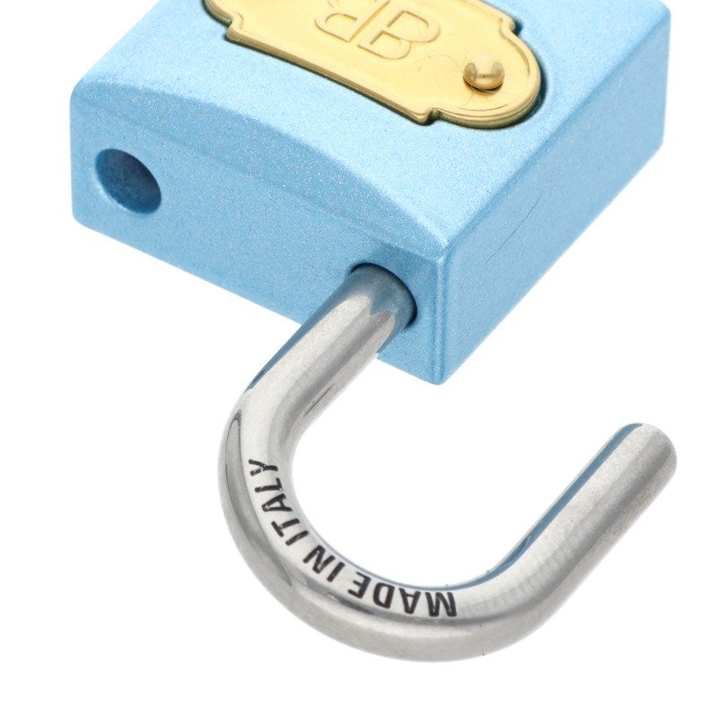 Balenciaga Logo Charm Blue x Gold