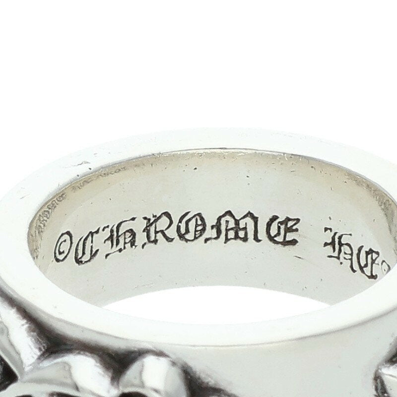 Chrome Hearts DBL NARROW VINE BAND Ring Silver Size 17.5 (Silver 18.77g)