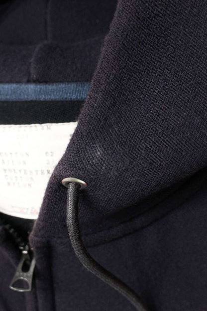 Sacai Zip Up Hoodie Blue Size S