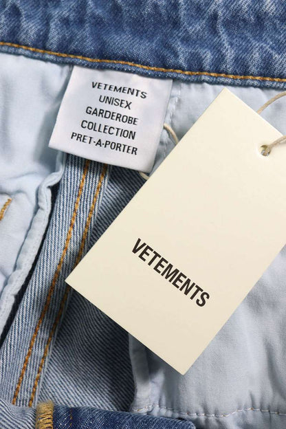 Vetements 25SS Cargo Denim Pants Blue Size 31