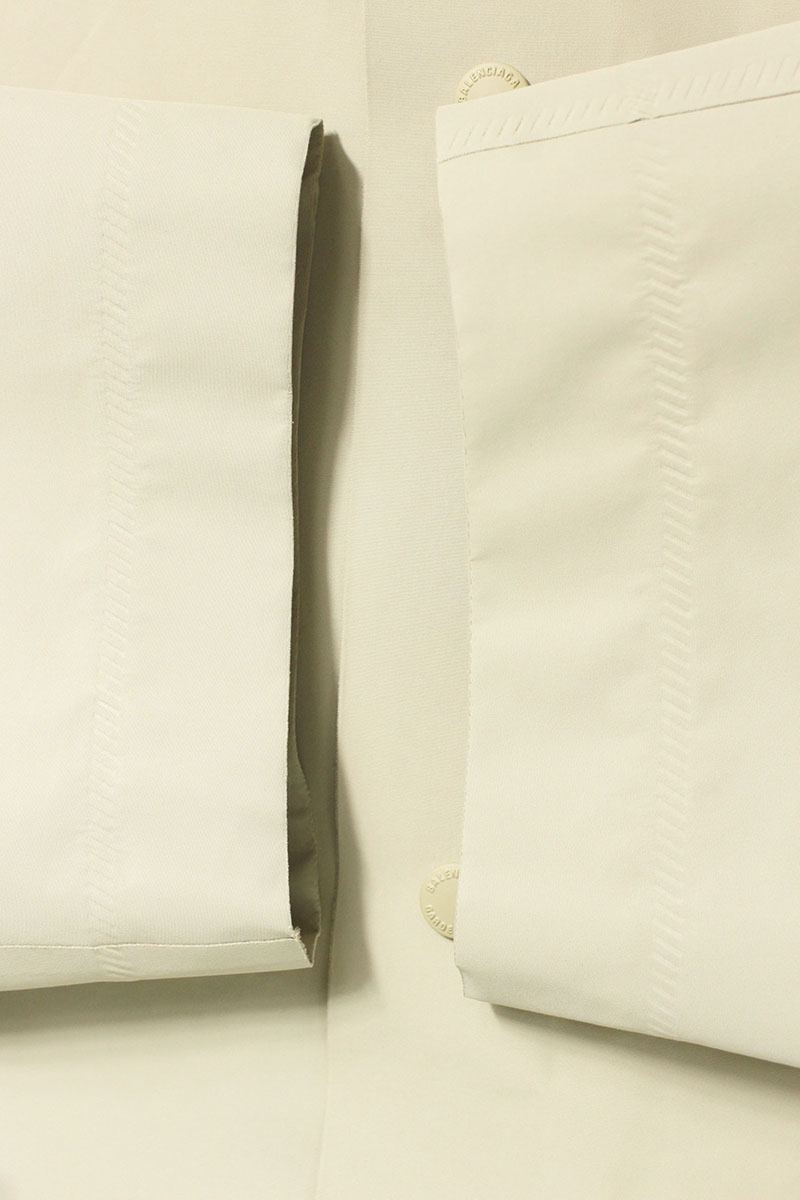 Balenciaga Hooded Coat Beige Size XS