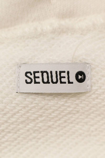 SEQUEL 24AW white Print Pullover White 24AW-SWCS Size XL