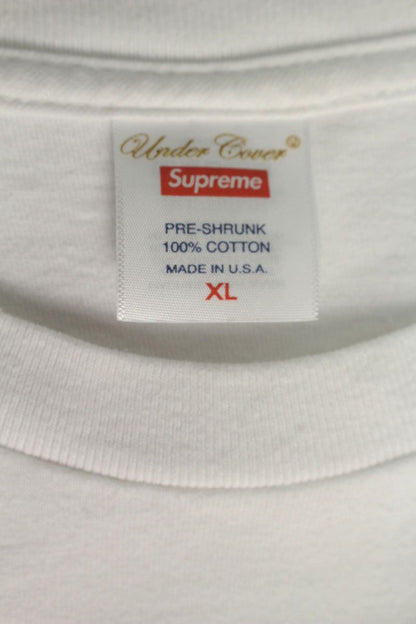 Supreme x Undercover 23SS Lupin Tee Print T-Shirt White Size XL