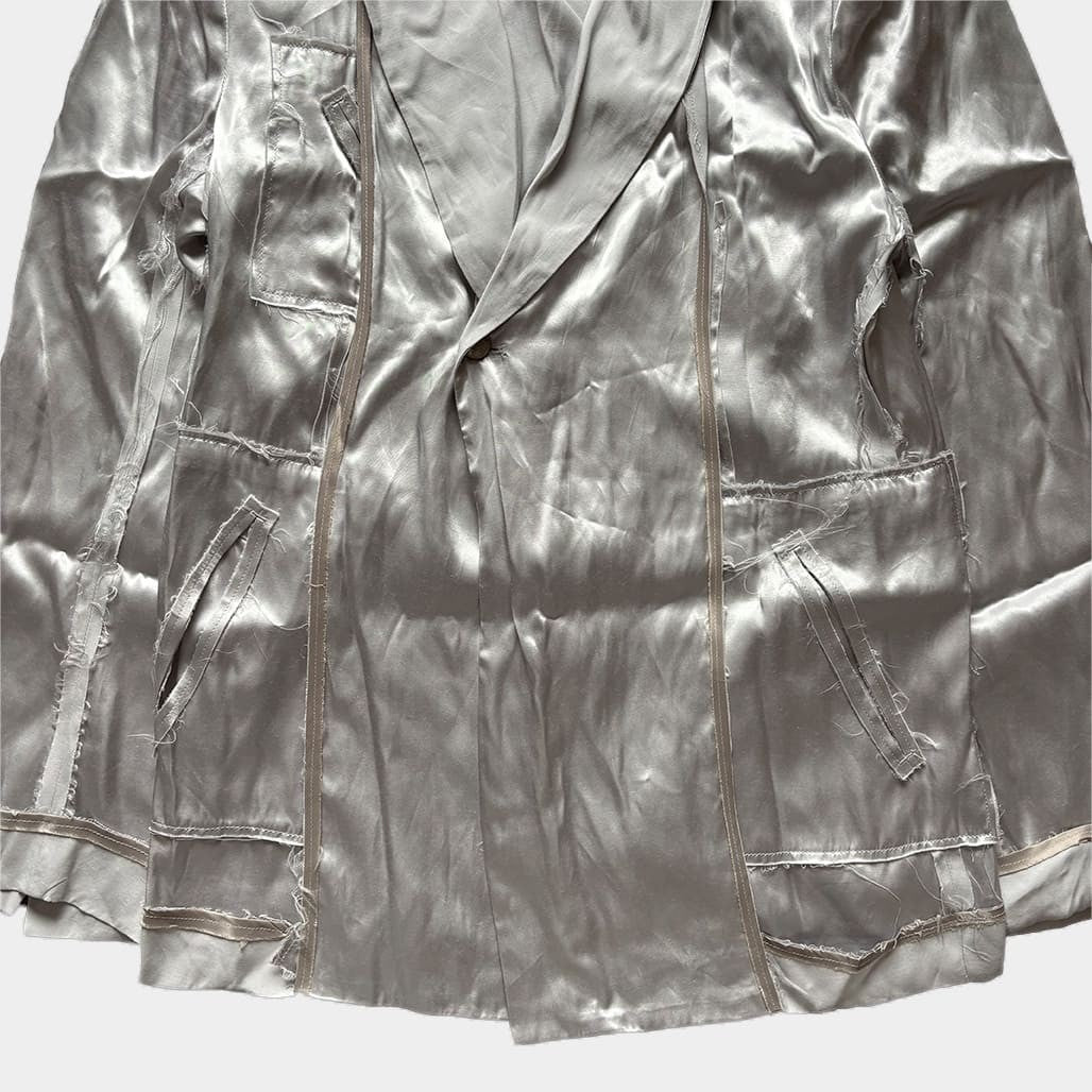 MASU 23SS Inside-Out Jacket Silver Size 46