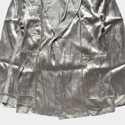 MASU 23SS Inside-Out Jacket Silver Size 46