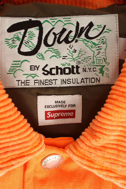 Supreme Canvas Down Trucer Jacket Orange Size L