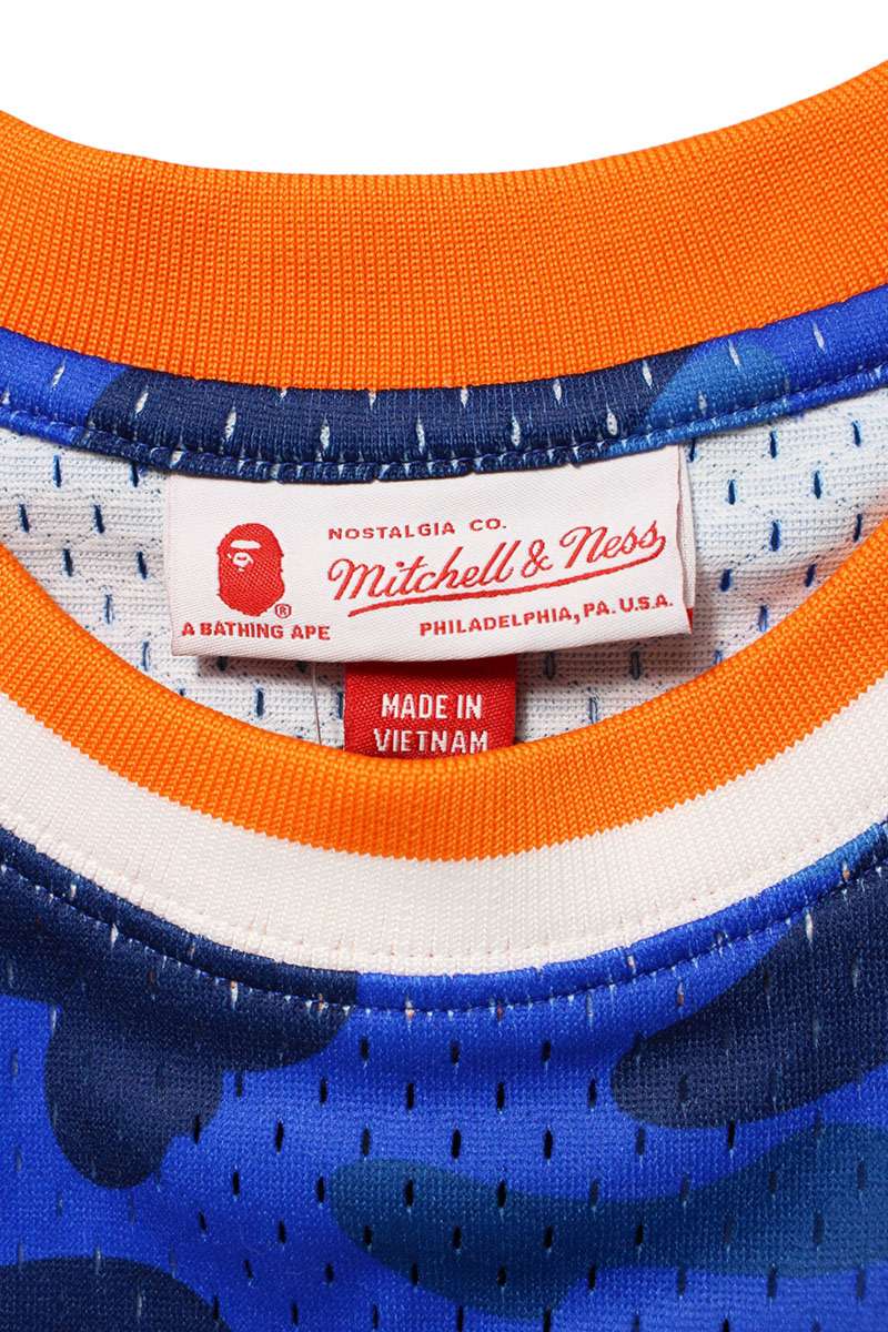 Bape x Mitchell & Ness Seagull mesh tank top Size L