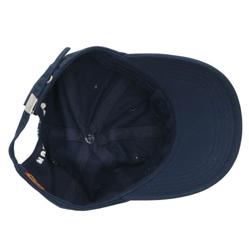 Human Made Embroidered Cotton Hat Blue Size ONE SIZE
