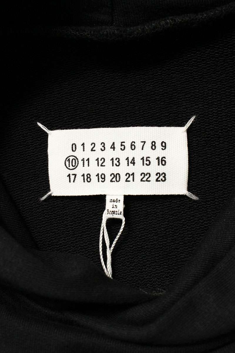 Vintage Maison Margiela Tops - Maison Margiela Logo Embroidered Pullover Hoodie Size L - Authentic Archive