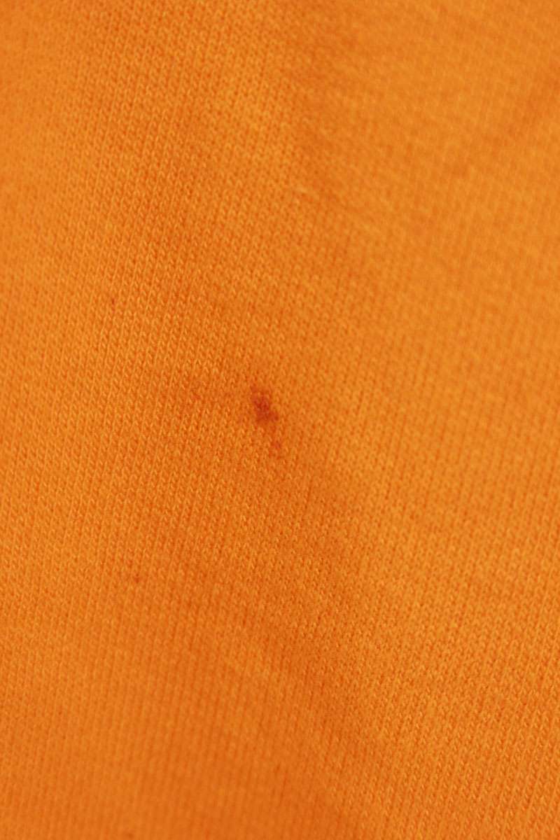 Chrome Hearts SWTSHRT PLVR Horseshoe Print Hoodie Orange x Silver Size M