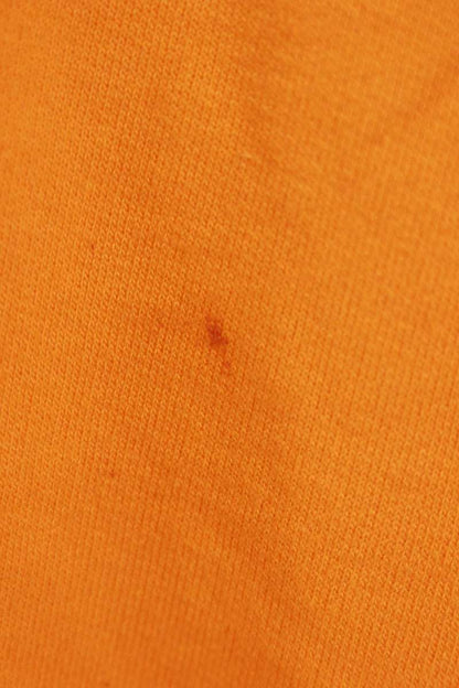 Chrome Hearts SWTSHRT PLVR Horseshoe Print Hoodie Orange x Silver Size M