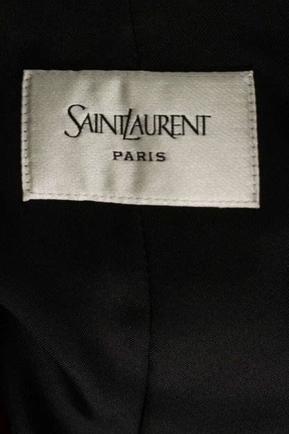 Saint Laurent Paris Tailored Jacket Red Size XS