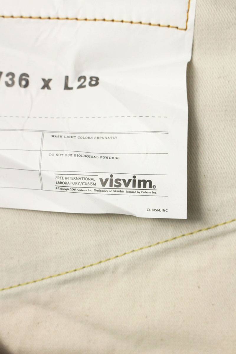 Visvim Denim Pants Blue Size W36