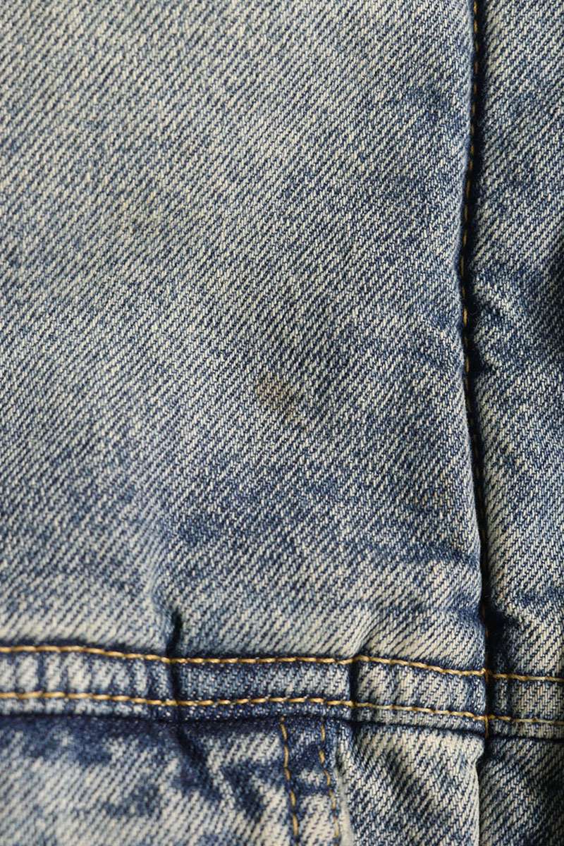 BALENCIAGA 22AW Padded Denim Blouson Blue Size XS