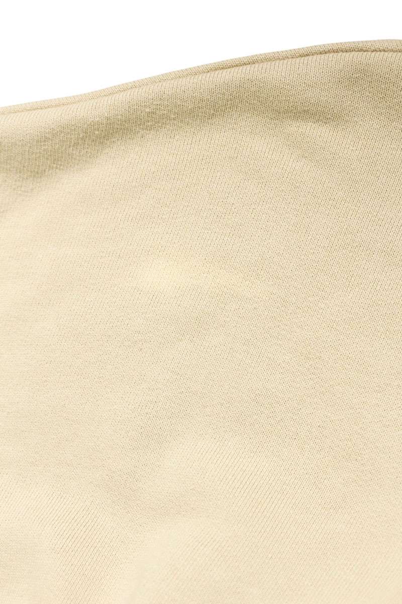 Balenciaga BB Logo Embroidered Pullover Hoodie Beige Size XXS