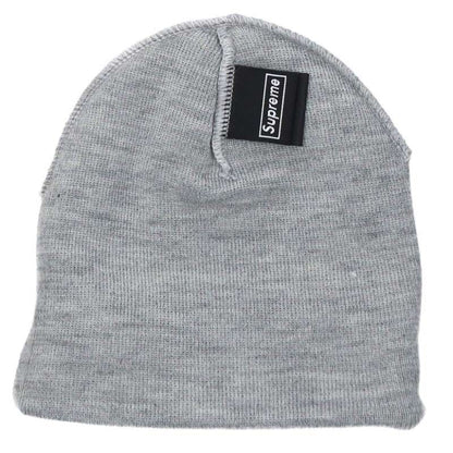 Supreme x AW New Era Box Logo Beanie 25AW Logo Beanie Gray Size ONE SIZE