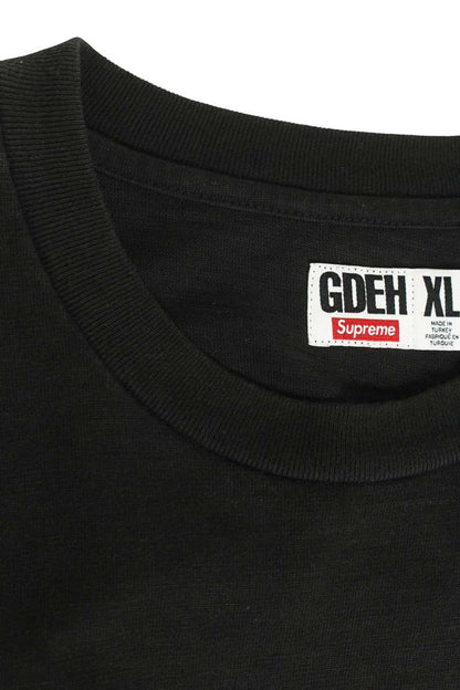 Vintage Supreme Tops - SUPREME x GOODENOUGH 25SS S S Top Logo Print T-Shirt Black Size XL - Authentic Archive