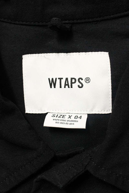 Vintage Wtaps Tops - WTAPS 25SS Back Patch Cotton Twill Long Sleeve Shirt Size XL - Authentic Archive