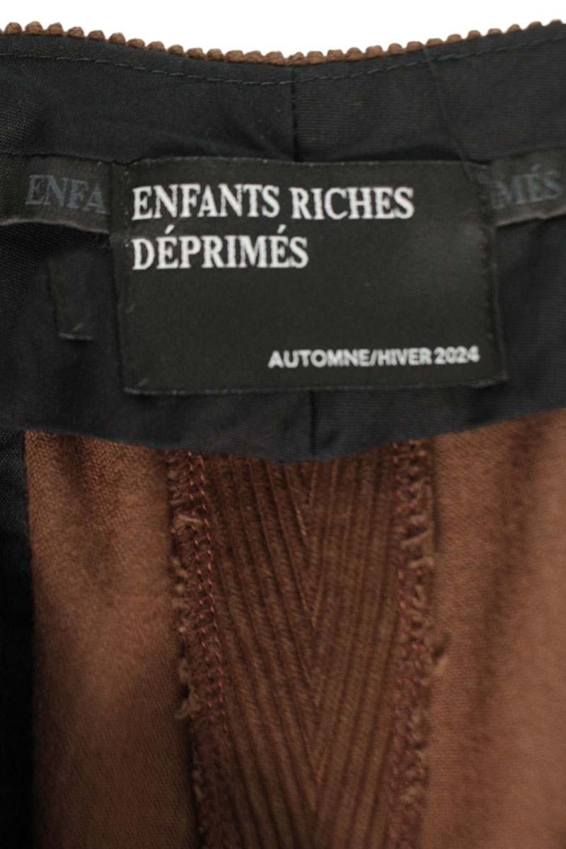 Enfants Riches Deprimes CORDUROY WIDE LEG FLARE TROUSERS Long Pants US 38