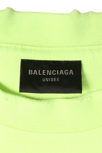 Balenciaga Oversized Logo T-Shirt Green Size XXS