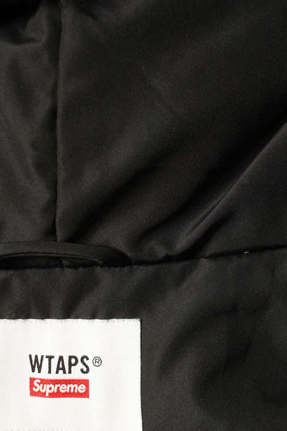 Supreme x Wtaps 21AW Faux Fur Hooded Jacket Blouson Black Size M