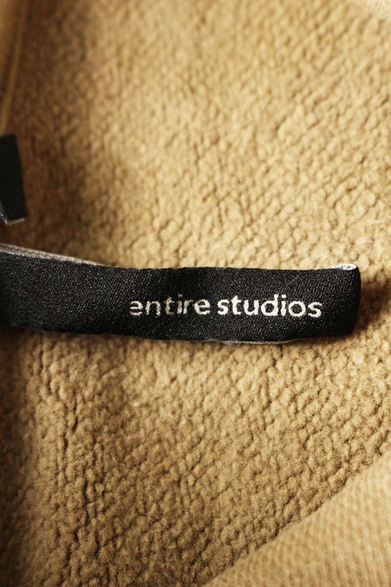 Entire Studios Distressed Hoodie Brown Size L