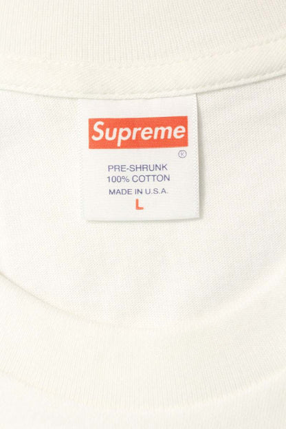 Supreme No More Shit Tee Print T-Shirt White Size L