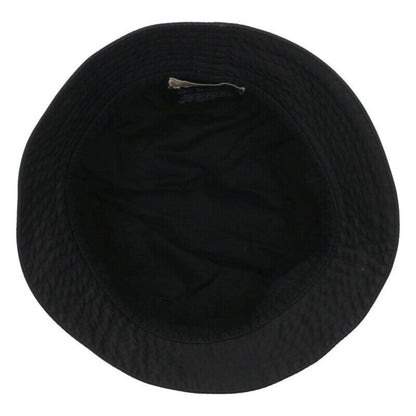 Valentino Logo Embroidered Bucket Hat Black One Size