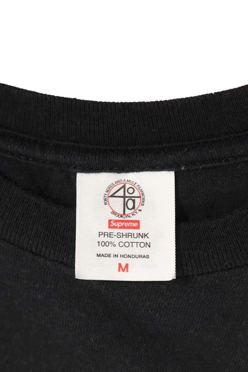 Supreme 25SS Front Print T-Shirt Black Size M