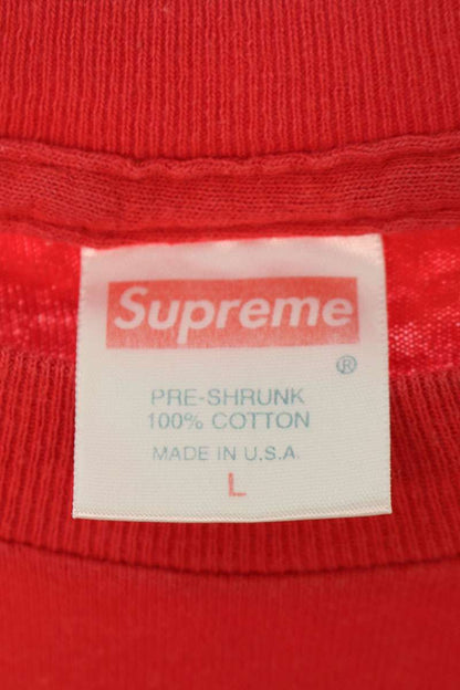Vintage Supreme Tops - SUPREME 01SS Bandana Box Logo Tee Logo T-Shirt Red Size L - Authentic Archive