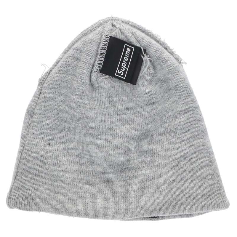 SUPREME x New Era Box Logo Beanie Gray One Size