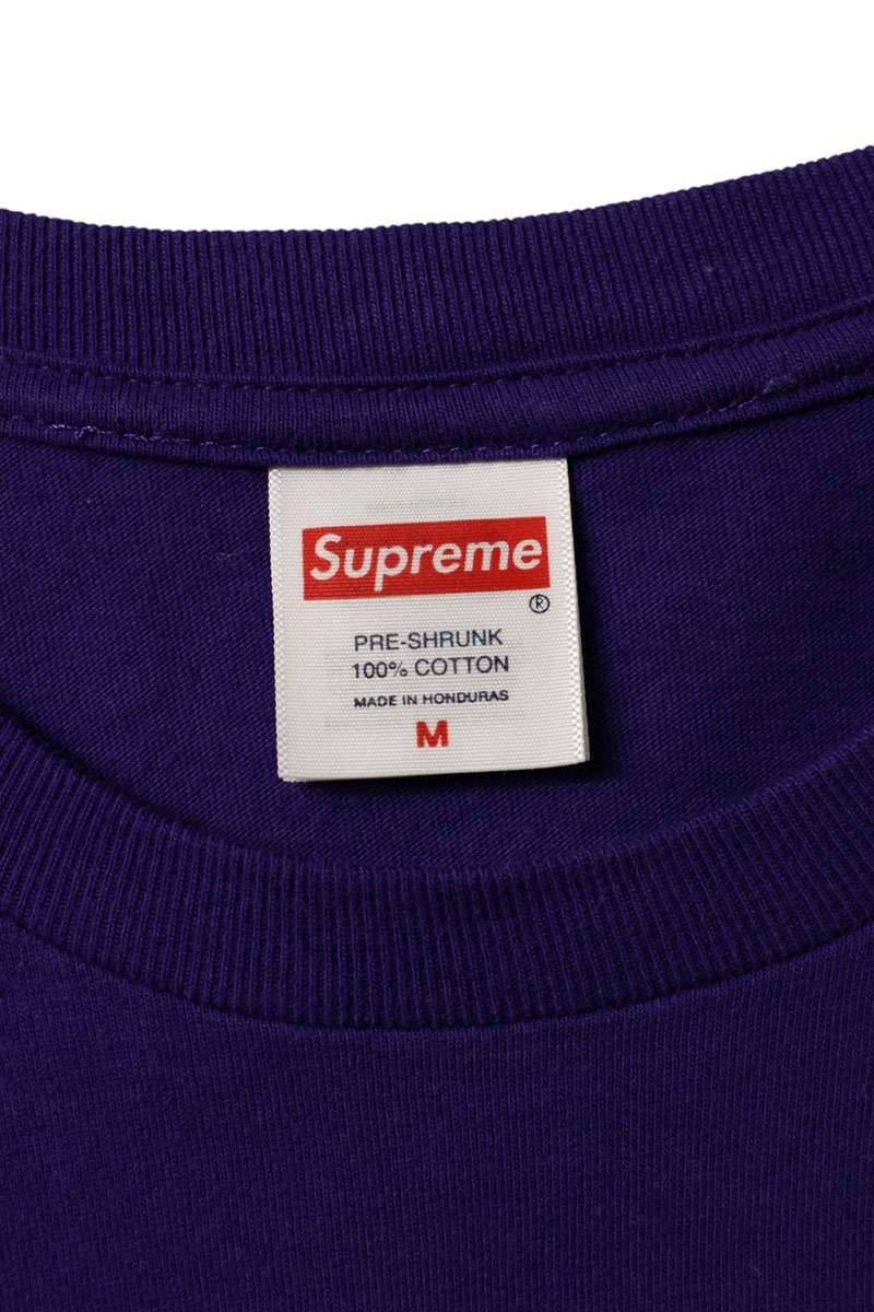 Supreme 25SS Receiver Tee T-Shirt Purple Size M