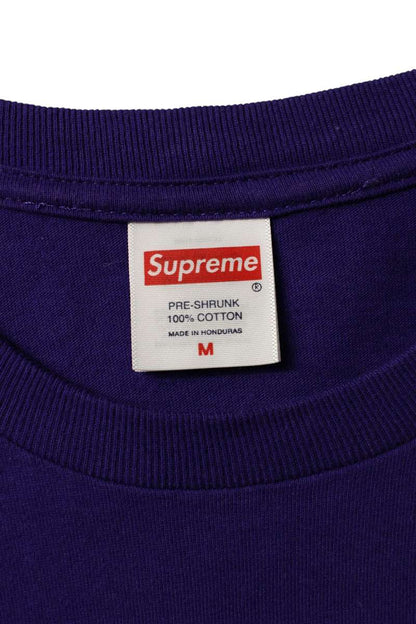 Supreme 25SS Receiver Tee T-Shirt Purple Size M