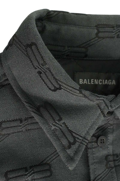 BALENCIAGA BB Logo Padded Jacket Black Size XS