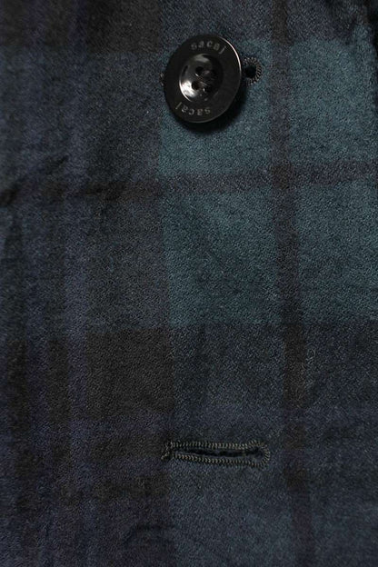 Sacai Coat Green Size M