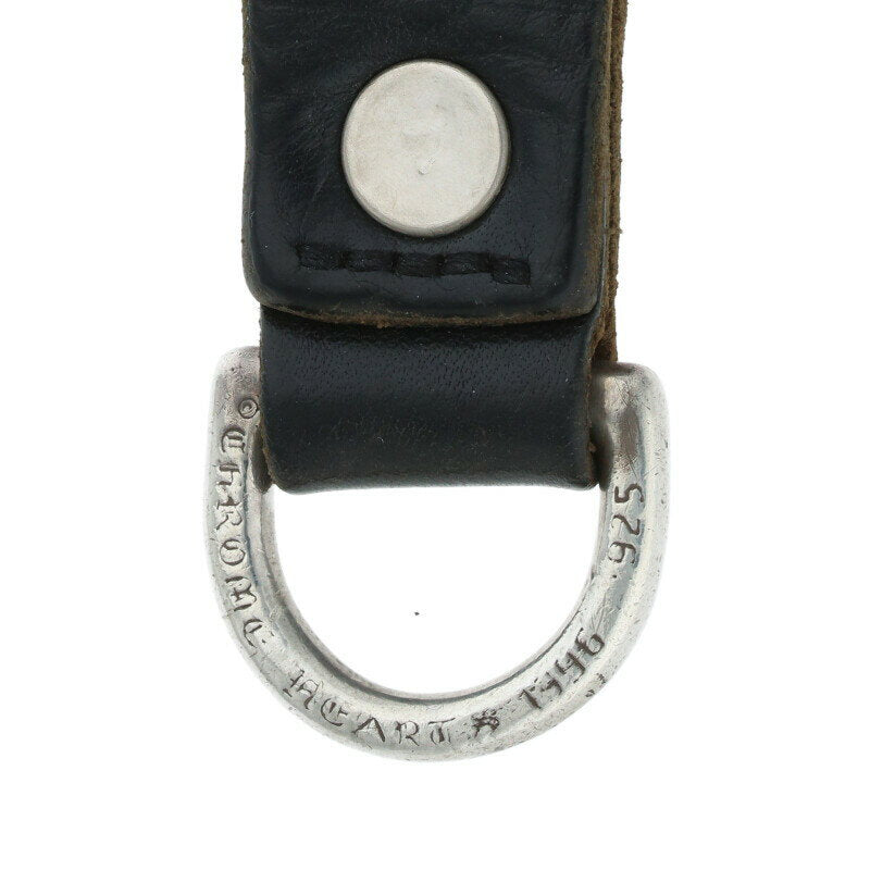 Chrome Hearts Crow Ball Belt Loop Black x Silver