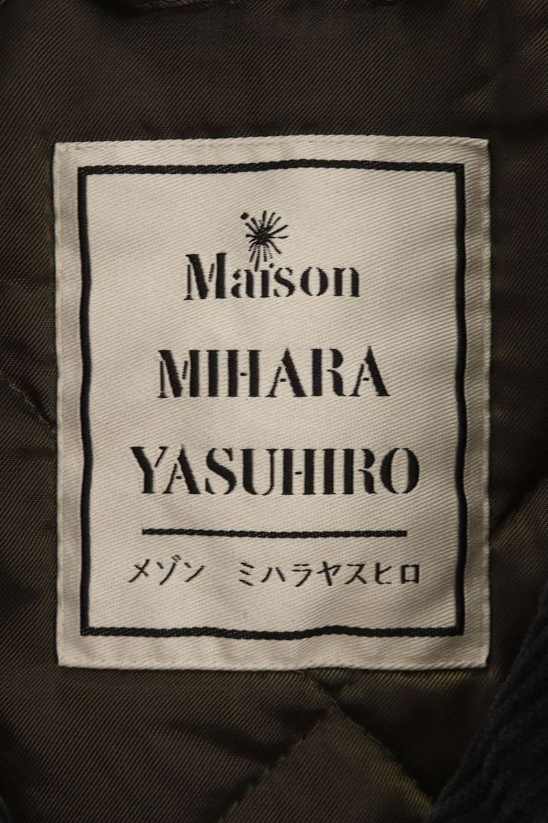 MIHARAYASUHIRO PUFFER CORDUROY SHIRTS Gray Size 44