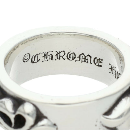 Chrome Hearts DBL NARROW VINE BAND Ring Silver Size 17 (Silver 19.75g)