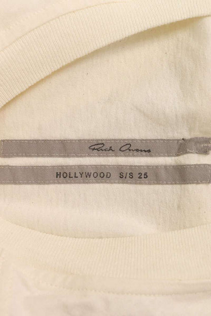 Rick Owens JNC Oversized T-Shirt White Size XXL