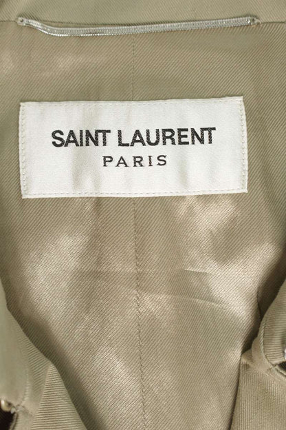 Saint Laurent Paris Trench Coat Beige Size XS