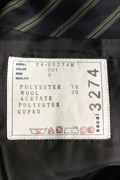 Sacai Long Pants Black Size US 34
