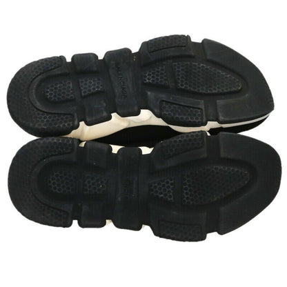 Balenciaga Logo Print Sneakers Black Size 40