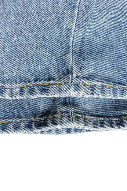 Off-White Print Denim Pants Blue Size 30