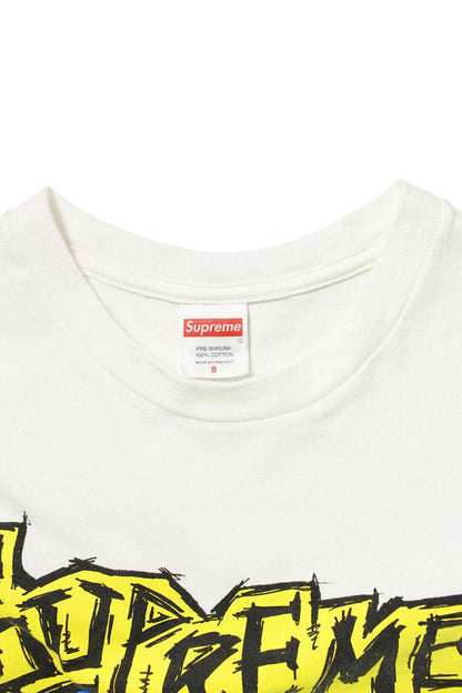 Supreme 25AW Fuckin Blowout Tee Front Print T-Shirt White Size S