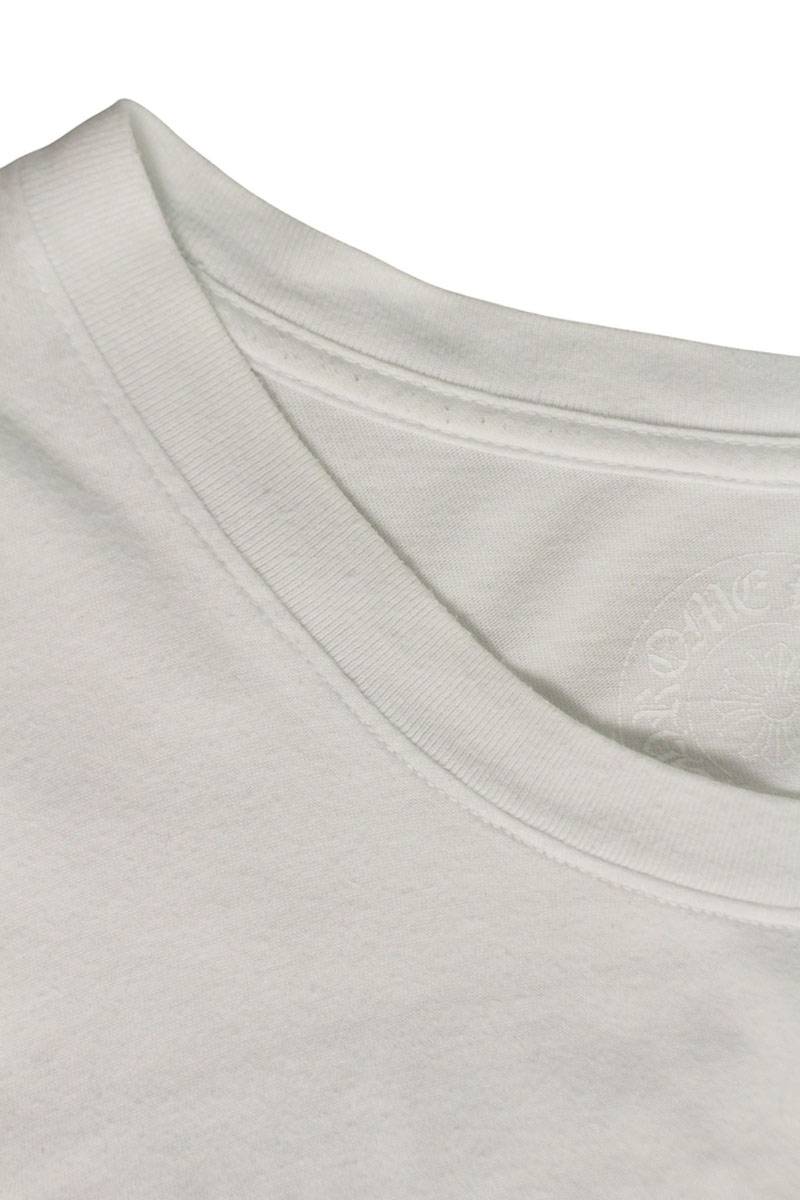 Chrome Hearts Back Label Long Sleeve Tee White Size XXL
